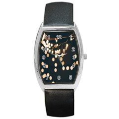 Design Decoration Wallpaper Barrel Style Metal Watch by artworkshop