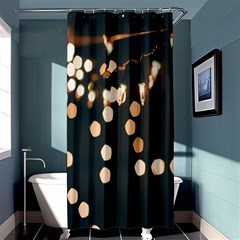 Design Decoration Wallpaper Shower Curtain 36  X 72  (stall)  by artworkshop