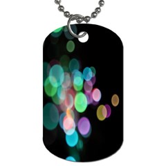 Design Microbiology Wallpaper Dog Tag (two Sides) by artworkshop