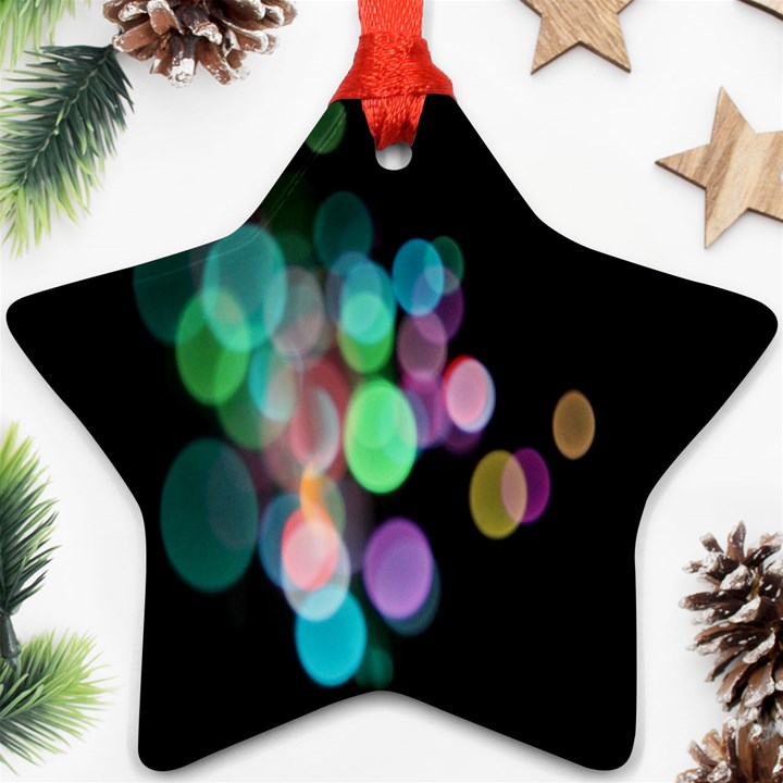 Design Microbiology Wallpaper Star Ornament (Two Sides)