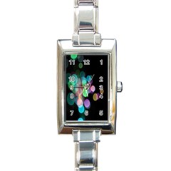 Design Microbiology Wallpaper Rectangle Italian Charm Watch by artworkshop