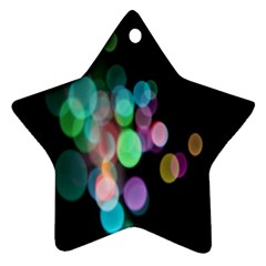 Design Microbiology Wallpaper Ornament (star)