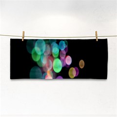 Design Microbiology Wallpaper Hand Towel by artworkshop