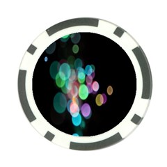 Design Microbiology Wallpaper Poker Chip Card Guard (10 Pack) by artworkshop