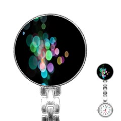 Design Microbiology Wallpaper Stainless Steel Nurses Watch by artworkshop