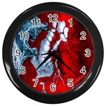 Design Pattern Decoration Wall Clock (Black) Front