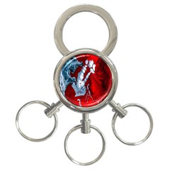 Design Pattern Decoration 3-ring Key Chain by artworkshop