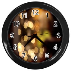 Design Pattern Specia Wall Clock (black) by artworkshop