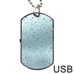 Design Pattern Texture Dog Tag Usb Flash (two Sides) by artworkshop