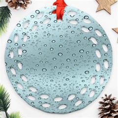 Design Pattern Texture Bubble Ornament (round Filigree) by artworkshop