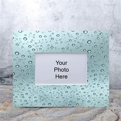 Design Pattern Texture White Tabletop Photo Frame 4 x6  by artworkshop