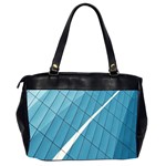 Design texture Oversize Office Handbag (2 Sides) Back