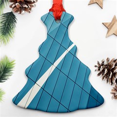 Design Texture Christmas Tree Ornament (two Sides)