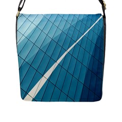 Design Texture Flap Closure Messenger Bag (l) by artworkshop