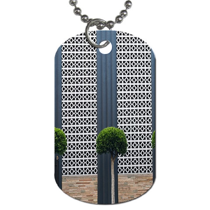 Exterior building pattern Dog Tag (One Side)