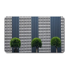 Exterior Building Pattern Magnet (rectangular) by artworkshop