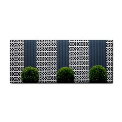 Exterior Building Pattern Hand Towel by artworkshop