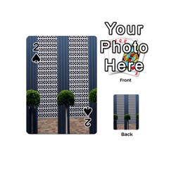 Exterior Building Pattern Playing Cards 54 Designs (mini) by artworkshop