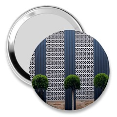 Exterior Building Pattern 3  Handbag Mirrors by artworkshop