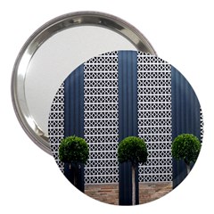 Exterior Building Pattern 3  Handbag Mirrors by artworkshop