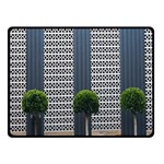 Exterior building pattern Fleece Blanket (Small) 45 x34  Blanket Front