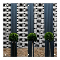 Exterior Building Pattern Banner And Sign 3  X 3  by artworkshop