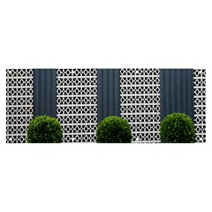 Exterior Building Pattern Banner And Sign 8  X 3  by artworkshop