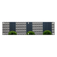 Exterior Building Pattern Banner And Sign 4  X 1  by artworkshop