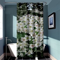 Exterior Building Pattern Shower Curtain 36  X 72  (stall)  by artworkshop