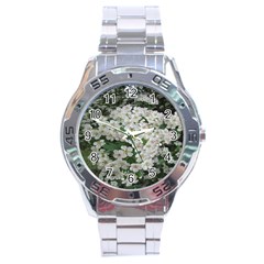 Exterior Building Pattern Stainless Steel Analogue Watch by artworkshop