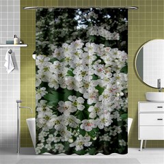 Exterior Building Pattern Shower Curtain 48  X 72  (small)  by artworkshop