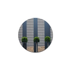 Exterior-building-pattern Golf Ball Marker by artworkshop