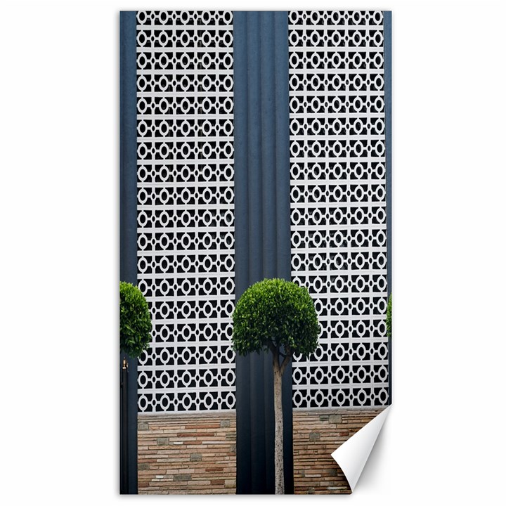 Exterior-building-pattern Canvas 40  x 72 