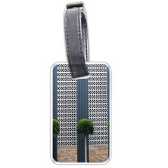 Exterior-building-pattern Luggage Tag (one Side)