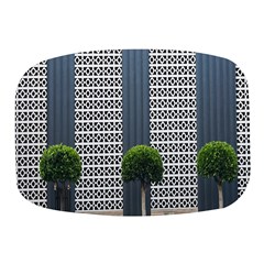 Exterior-building-pattern Mini Square Pill Box by artworkshop