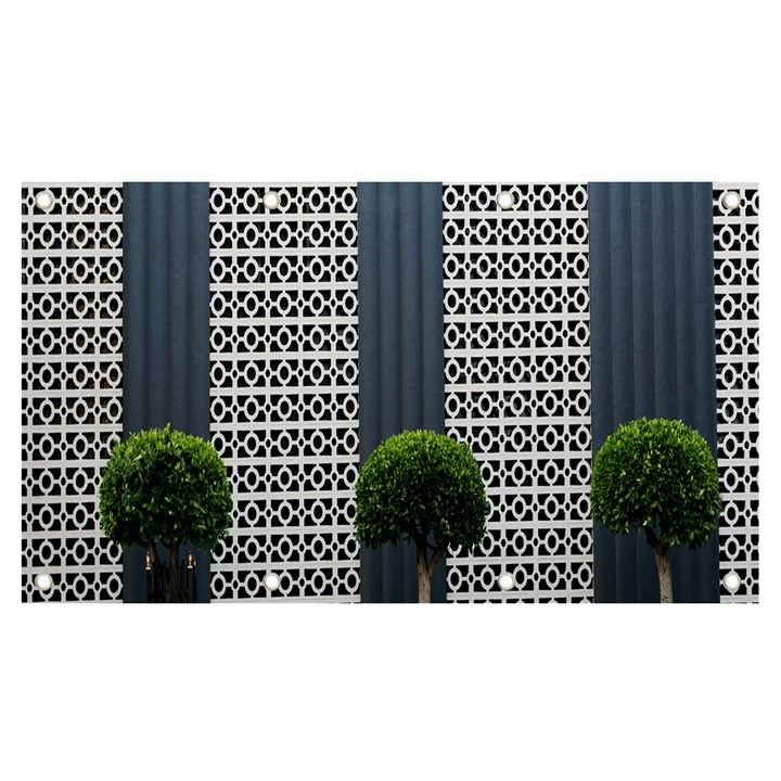 Exterior-building-pattern Banner and Sign 7  x 4 