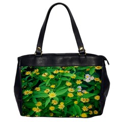 Flower Plant Spring Oversize Office Handbag by artworkshop