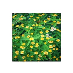 Flower Plant Spring Satin Bandana Scarf 22  X 22  by artworkshop