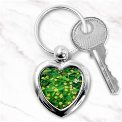 Flower Plant Spring Key Chain (heart) by artworkshop