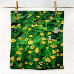 Flower Plant Spring Face Towel by artworkshop