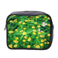 Flower Plant Spring Mini Toiletries Bag (two Sides) by artworkshop