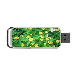 Flower Plant Spring Portable Usb Flash (one Side) by artworkshop