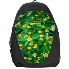 Flower Plant Spring Backpack Bag by artworkshop