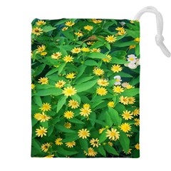 Flower Plant Spring Drawstring Pouch (5xl) by artworkshop