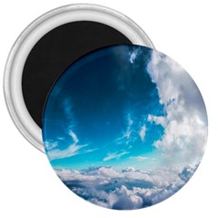 Landscape Sky Clouds Hd Wallpaper 3  Magnets by artworkshop