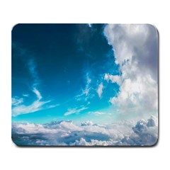 Landscape Sky Clouds Hd Wallpaper Large Mousepad by artworkshop