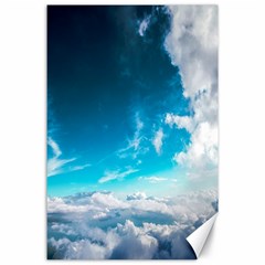 Landscape Sky Clouds Hd Wallpaper Canvas 24  X 36  by artworkshop