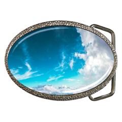 Landscape Sky Clouds Hd Wallpaper Belt Buckles by artworkshop