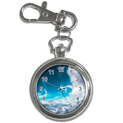 Landscape Sky Clouds Hd Wallpaper Key Chain Watches by artworkshop