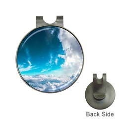 Landscape Sky Clouds Hd Wallpaper Hat Clips With Golf Markers by artworkshop